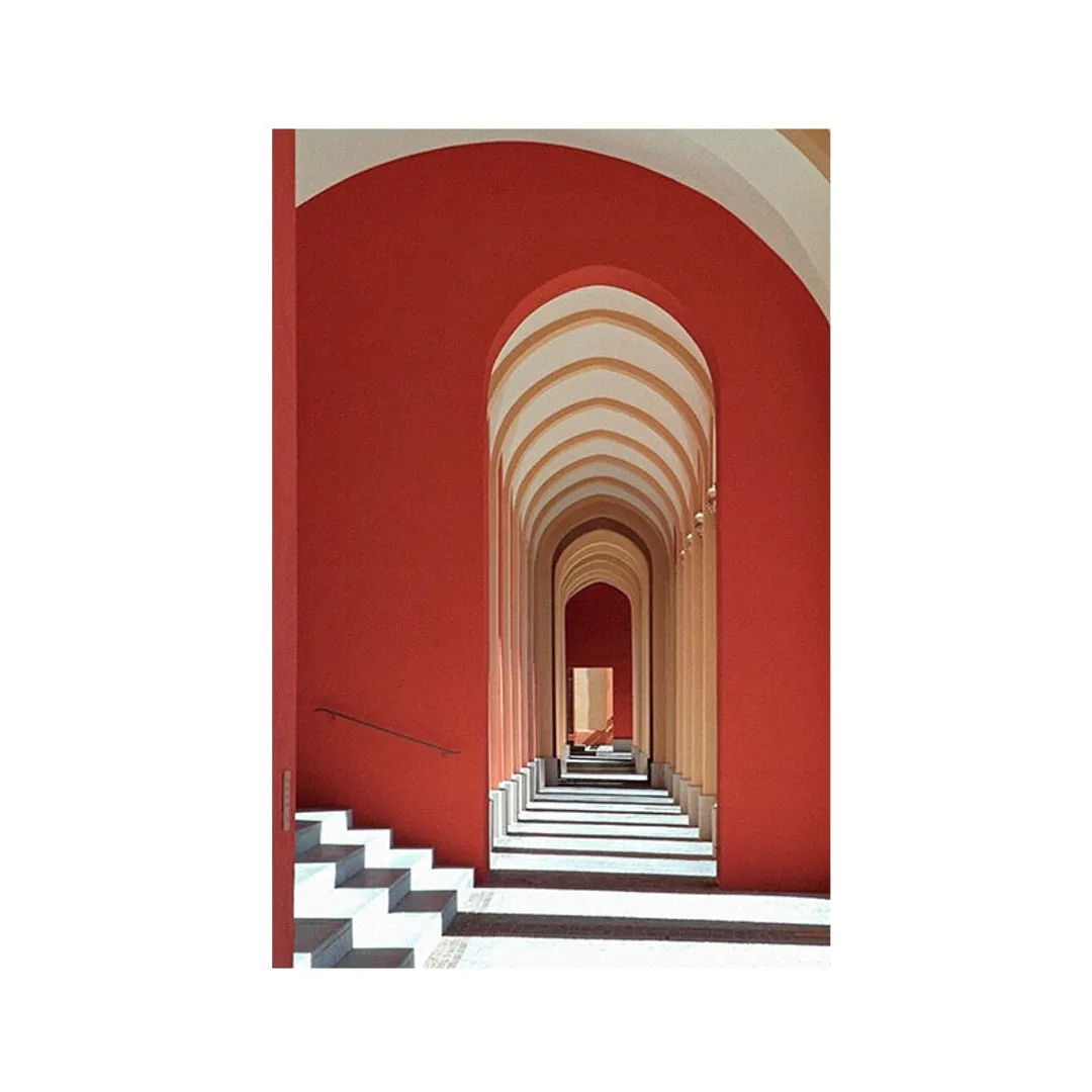 Telas em perspectiva Arquitetura Europeia - impressão 3d em canvas