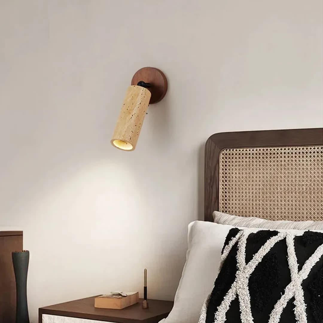 Arandela Spot Travertino